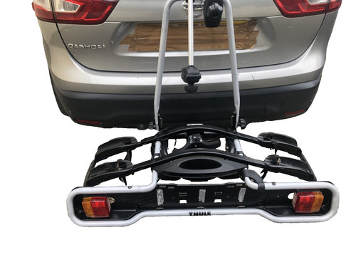 Bike carrier hitch - carrier, on